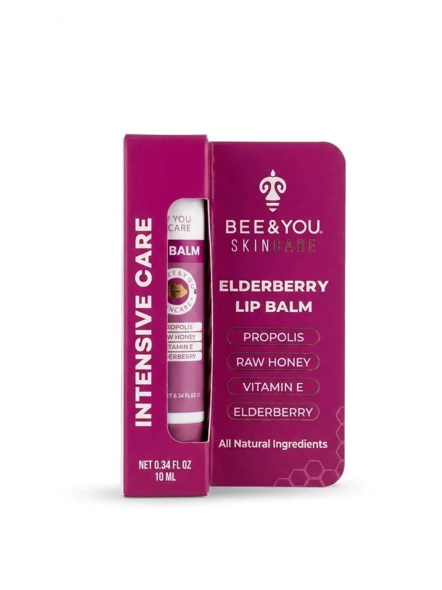 BEE & YOU Lip Balm Concentrate with Raspberry and Honey | Al Khalidiya Honey Farms